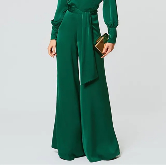 NWT TS Couture Satin Jumpsuit - Picture 4 of 4